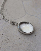 Load image into Gallery viewer, CLEAR QUARTZ LENS PENDANT - Soulshine Gems