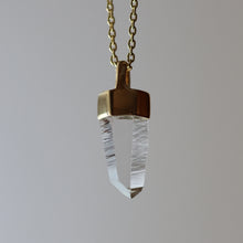 Load image into Gallery viewer, CRYSTAL MINI NECKLACE GOLD