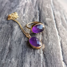 Load image into Gallery viewer, AMETHYST RING GOLD - Soulshine Gems