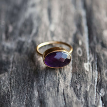 Load image into Gallery viewer, AMETHYST RING GOLD - Soulshine Gems