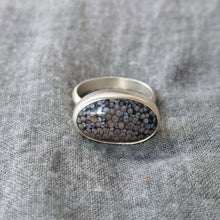 Load image into Gallery viewer, SNAKESKIN AGATE RING - Soulshine Gems