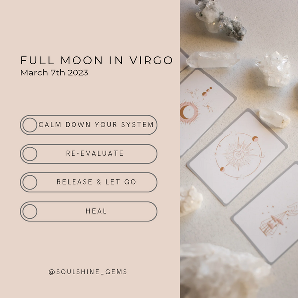 FULL MOON IN VIRGO