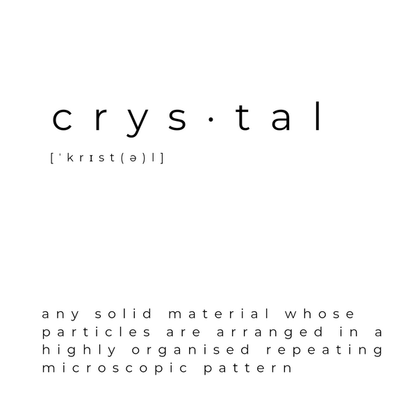 CRYSTAL AND WATER MEMORY