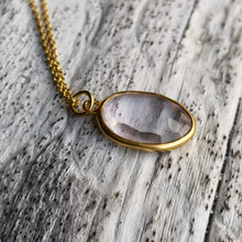 Load image into Gallery viewer, PINK AMETHYST NECKLACE
