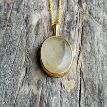 Load image into Gallery viewer, GOLDEN RUTILATED QUARTZ NECKLACE
