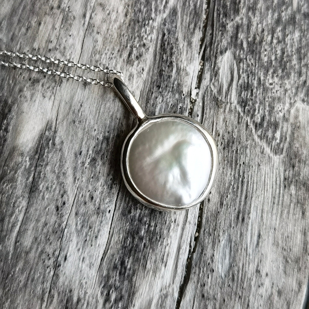 PEARL COIN NECKLACE