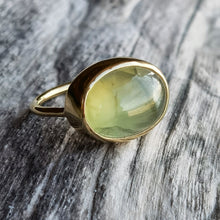 Load image into Gallery viewer, PREHNITE RING GOLD
