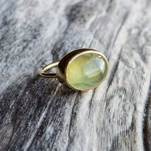 Load image into Gallery viewer, PREHNITE RING GOLD
