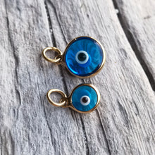 Load image into Gallery viewer, EVIL EYE CHARM GOLD
