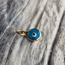 Load image into Gallery viewer, EVIL EYE CHARM GOLD
