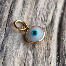 Load image into Gallery viewer, EVIL EYE CHARM GOLD
