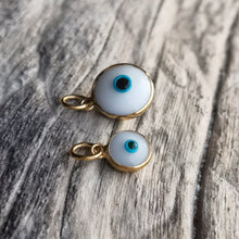 Load image into Gallery viewer, EVIL EYE CHARM GOLD
