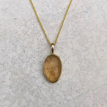 Load image into Gallery viewer, CITRINE NECKLACE GOLD
