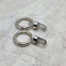 Load image into Gallery viewer, CRYSTAL HUGGIES SILVER
