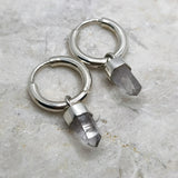 CRYSTAL HUGGIES SILVER