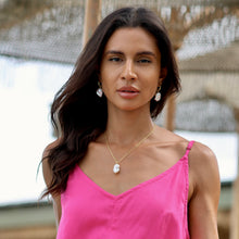 Load image into Gallery viewer, PEARL BARO NECKLACE GOLD
