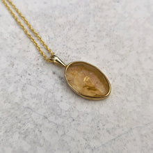 Load image into Gallery viewer, CITRINE NECKLACE GOLD
