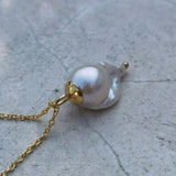 PEARL BARO NECKLACE GOLD - Soulshine Gems