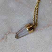 Load image into Gallery viewer, CRYSTAL MINI NECKLACE GOLD
