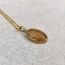 Load image into Gallery viewer, CITRINE NECKLACE GOLD
