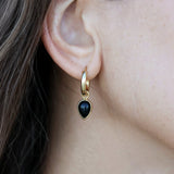 BLACK ONYX HUGGIES GOLD - Soulshine Gems