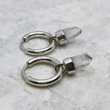 Load image into Gallery viewer, CRYSTAL HUGGIES SILVER
