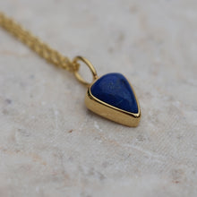Load image into Gallery viewer, LAPIS LAZULI NECKLACE GOLD - Soulshine Gems
