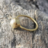 PEARL RING GOLD