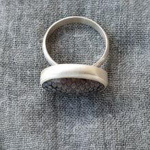 Load image into Gallery viewer, SNAKESKIN AGATE RING
