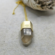 Load image into Gallery viewer, CITRINE CRYSTAL PENDANT GP
