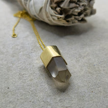 Load image into Gallery viewer, CITRINE CRYSTAL PENDANT GP
