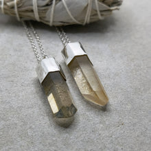 Load image into Gallery viewer, CITRINE CRYSTAL NECKLACE
