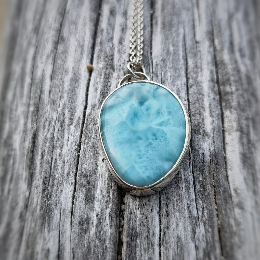 LARIMAR NECKLACE