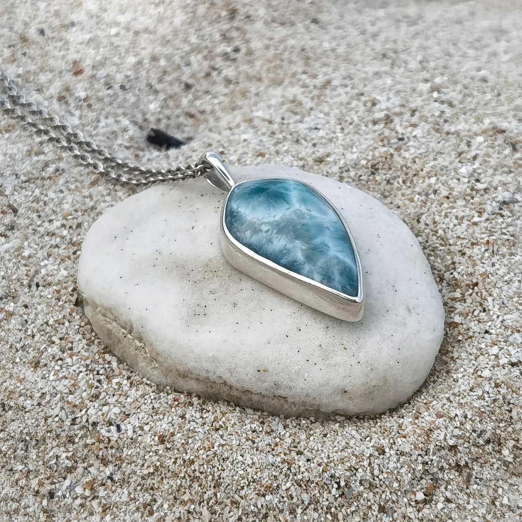 LARIMAR NECKLACE