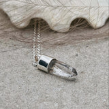 MINI CLEAR QUARTZ CRYSTAL NECKLACE - Soulshine Gems